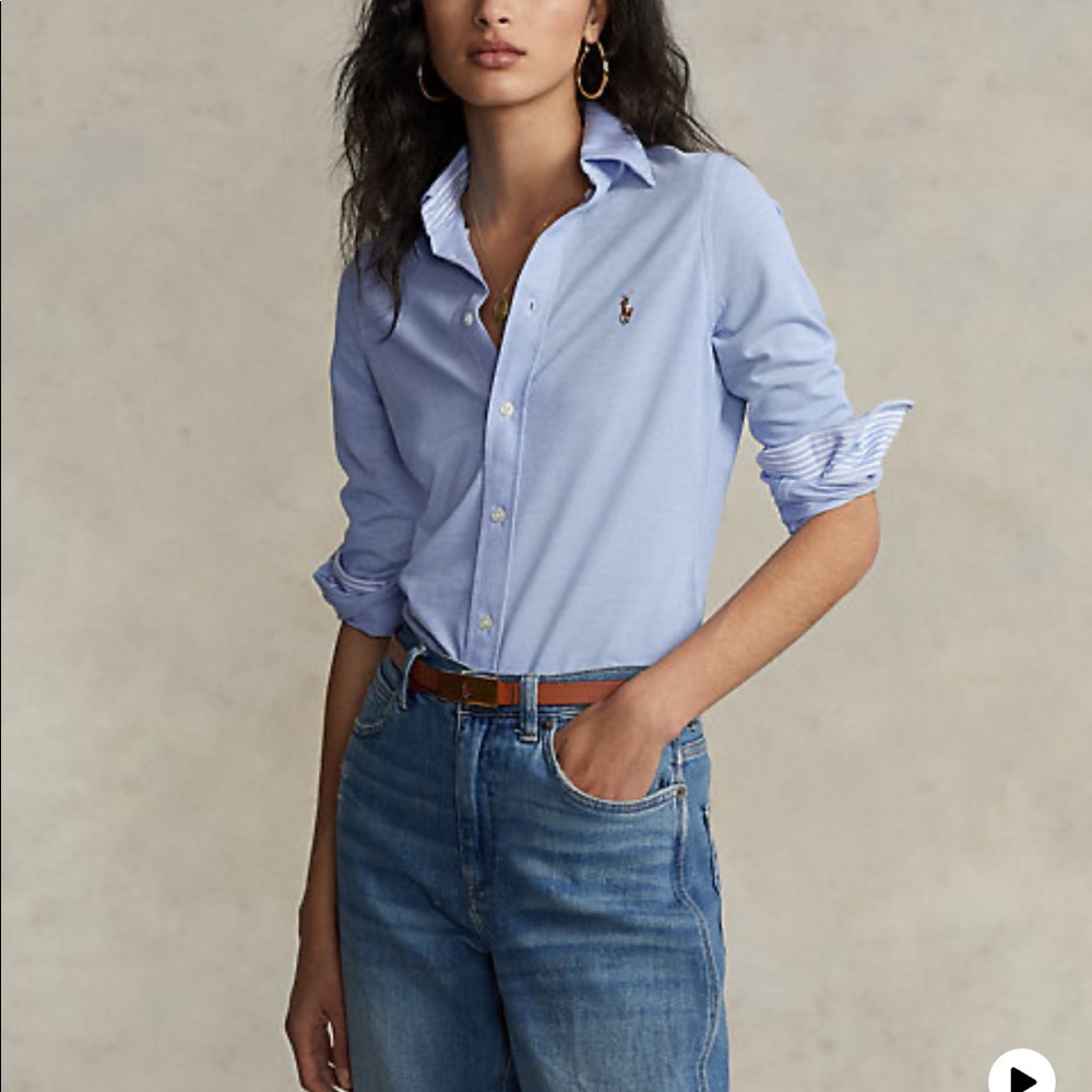 Ralph Lauren- Knit Oxford Shirt
